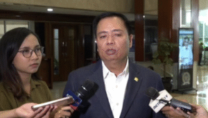 Ketua Komisi V DPR RI Lasarus di Komplek Parlemen, Senayan, Jakarta, Selasa, 22/7/2025 | Novia Suhari/Forum Keadilan