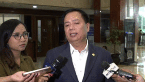 Ketua Komisi V DPR RI Lasarus di Komplek Parlemen, Senayan, Jakarta, Selasa, 22/7/2025 | Novia Suhari/Forum Keadilan