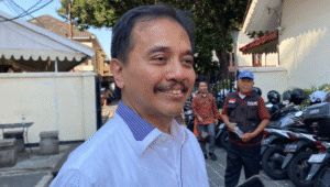 Pakar Telematika Roy Suryo di Gedung Joang 45, Jakarta Pusat, Rabu, 23/7/2025 | Ari Kurniansyah/Forum Keadilan