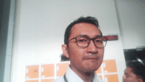 Juru Bicara KPK Budi Prasetyo di Gedung KPK, Jakarta, Rabu, 23/7/2025 | Muhammad Reza/Forum Keadilan