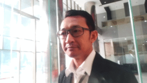 Juru Bicara KPK Budi Prasetyo di Gedung Merah Putih KPK, Jakarta, Kamis, 10/7/2025 | Muhammad Reza/Forum Keadilan