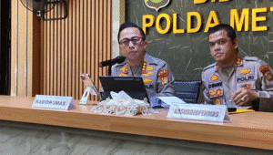 Kabid Humas Polda Metro Jaya Kombes Pol Ade Ary Syam Indradi di Polda Metro Jaya, Kamis, 24/7/2025 | Ari Kurniansyah/Forum Keadilan