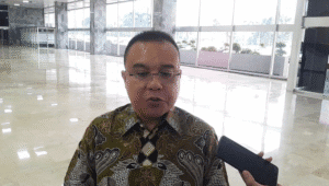 Wakil Ketua DPR RI Sufmi Dasco di Kompleks Parlemen, Senayan, Jakarta, Jumat, 25/7/2025 | Novia Suhari/Forum Keadilan