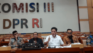 Ketua Komisi III DPR RI Habiburokhman di Kompleks Parlemen, Senayan, Jakarta, Kamis,11/7/2025 | Novia Suhari/Forum Keadilan