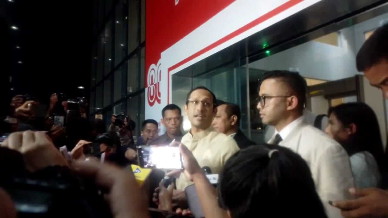 Diperiksa KPK 9 Jam, Nadiem Makarim: Alhamdulillah Lancar, Sekarang Mau Kembali ke Keluarga