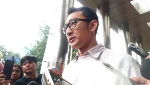 Jubir KPK Budi Prasetyo di Gedung Merah Putih KPK, Jakarta, Jumat, 22/8/2025 | Muhammad Reza/Forum Keadilan