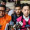 Sekretaris Jenderal PDI Perjuangan Hasto Kristiyanto (kiri) dan Mantan Menteri Perdagangan Thomas Trikasih Lembong atau Tom Lembong (kanan) | Rahmad Fadjar Ghiffari/Forum Keadilan