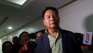 Anggota Komisi I Fraksi PDI Perjuangan, Mayjen TNI (Purn) TB Hasanuddin, di Kompleks Parlemen, Senayan, Jakarta, Selasa, 12/8/2025 | Novia Suhari/Forum Keadilan