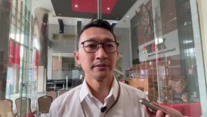 Juru Bicara KPK Budi Prasetyo di Gedung Merah Putih KPK, Jakarta, Rabu (13/8/2025) | Muhammad Reza/ Forum Keadilan