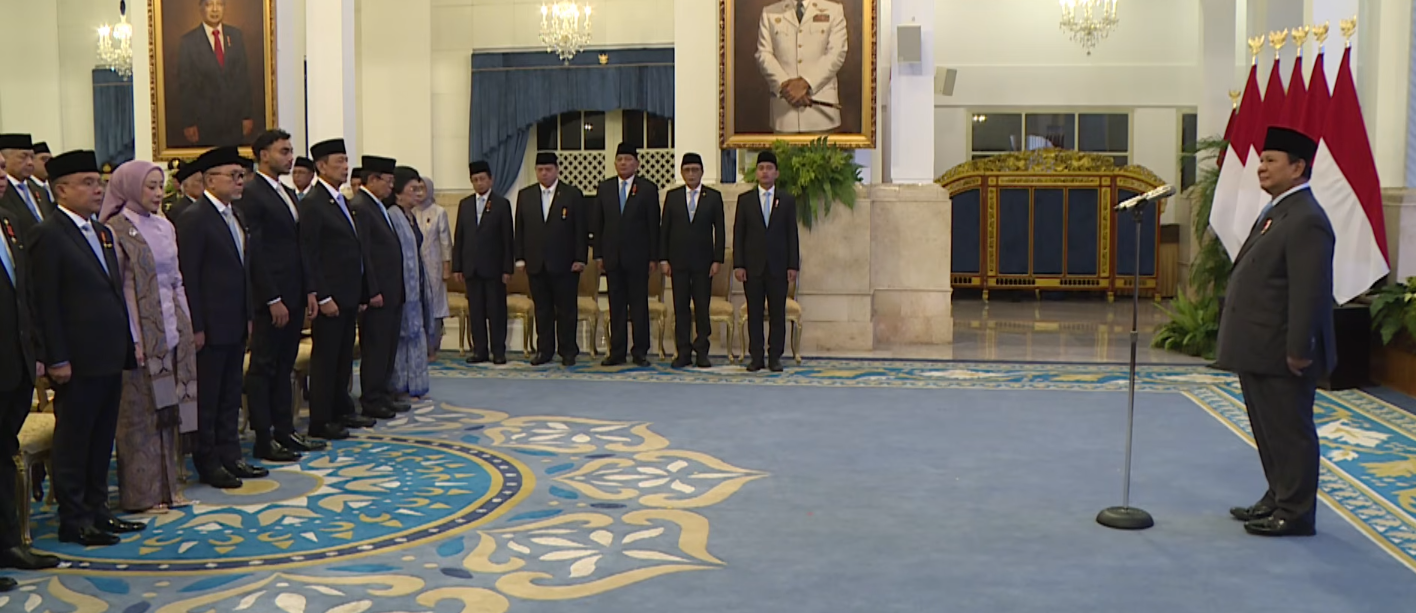 Istana Buka Suara Terkait Pemberian Gelar Tanda Kehormatan Terhadap Menteri-Wamen