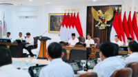 Presiden RI Prabowo Subianto memimpin Sidang Kabinet Paripurna ke-8 di Ruang Sidang Kabinet, Istana Kepresidenan Jakarta, pada Rabu, 6 Agustus 2025. | Dok BPMI Setpres/Laily Rachev
