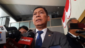 Wakil Ketua DPR RI dari Fraksi Golkar Adies Kadir, di Kompleks Parlemen, Senayan, Jakarta, Selasa, 19/8/2025 | Novia Suhari/Forum Keadilan