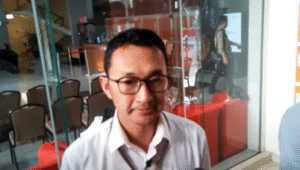 Juru Bicara KPK Budi Prasetyo, di Gedung Merah Putih KPK, Jakarta, Rabu, 13/8/2025 | Muhammad Reza/Forum Keadilan