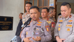 Kepala Korps Lalu Lintas (Kakorlantas) Polri Irjen Pol Agus Suryonugroho, di Polda Metro Jaya, Kamis, 14/8/2025 | Ari Kurniansyah/Forum Keadilan