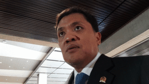 Wakil Ketua Umum Partai Gerindra Habiburokhman, di Kompleks Parlemen, Senayan, Jakarta, Jumat, 15/8/2025 | Novia Suhari/Forum Keadilan