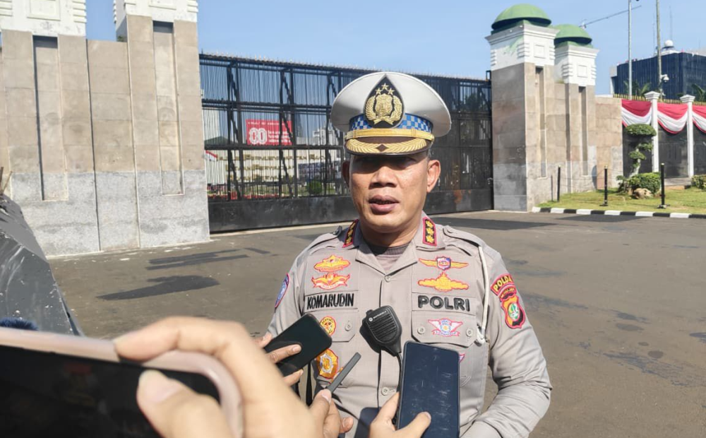 Jelang Pidato Kenegaraan, Polisi Pastikan Arus Lalin di Sekitar Gedung DPR/MPR RI Lancar