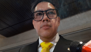 Wakil Ketua Komisi I DPR RI Fraksi Golkar Dave Laksono, di Komplek Parlemen, Senayan, Jakarta, Jumat, 15/8/2025 | Novia Suhari/Forum Keadilan
