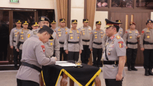 Pelantikan Komisaris Jenderal (Komjen) Dedi Prasetyo sebagai Wakil Kepala Kepolisian RI (Wakapolri) di Mabes Polri, Sabtu, 16/8/2025 pagi | Ist
