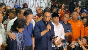 Mantan Gubernur DKI Jakarta Anies Rasyid Baswedan di Rutan Cipinang, Jakarta Timur, Jumat, 1/8/2025 malam | Ari Kurniansyah/Forum Keadilan