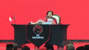 Ketua Umum PDI Perjuangan Megawati Soekarnoputri pada Kongres VI di Bali | Ist