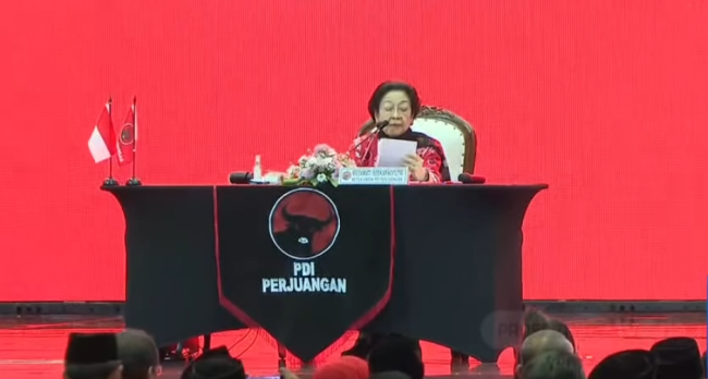 Megawati di Kongres ke-6 PDIP Singgung Kekalahan di Jateng: Jangan Memalukan Saya Lagi Lho!
