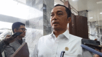 Menteri Sekretaris Negara (Mensesneg) Prasetyo Hadi di Kompleks Parlemen, Senayan, Jakarta, Senin, 4/8/2025 | Novia Suhari/Forum Keadilan