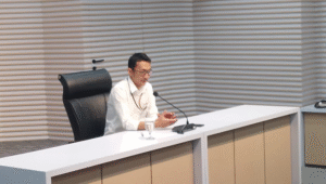 Juru Bicara KPK Budi Prasetyo di Gedung Merah Putih KPK, Jakarta, Rabu, 27/8/2025 | Muhammad Reza/Forum Keadilan