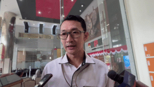 Jubir KPK Budi Prasetyo di Gedung Merah Putih KPK, Senin, 25/8/2025 | Muhammad Reza/Forum Keadilan