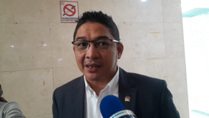 Anggota Komisi VIII DPR RI Fraksi Partai Amanat Nasional (PAN) Sigit Purnomo Syamsuddin Said atau yang akrab disapa Pasha Ungu menanggapi sorotan publik terkait besarnya tunjangan rumah bagi anggota DPR RI yang disebut mencapai Rp0 juta per bulan di Gedung DPR RI, Senayan, Jakarta Pusat, Senin, 25/8/2025 | Novia Suhari/Forum Keadilan