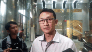 Juru Bicara KPK Budi Prasetyo, di Gedung KPK, Jakarta, Senin, 4/8/2025 | Muhammad Reza/Forum Keadilan
