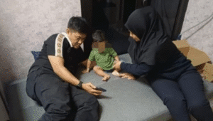 Ibu dan Bayinya jadi 'Tahanan' Kasus Perdata | Dok. Polres Metro Jakarta Pusat