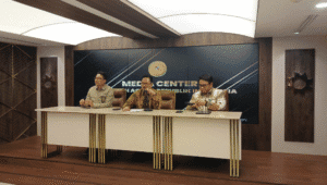 Jubir Mahkamah Agung (MA) Yanto dalam konferensi pers, Rabu, 6/8/2025 | Syahrul Baihaqi/Forum Keadilan
