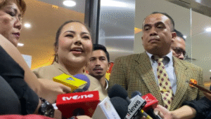 Lisa Mariana di Bareskrim Polri, Kamis, 7/8/2025 | Ari Kurniansyah/Forum Keadilan