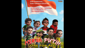 Poster Film Animasi Merah Putih: One for All | Instagram @merahputihoneforall