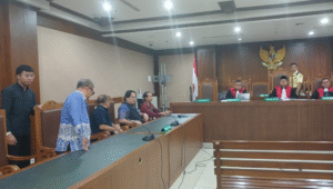 Sidang gugatan perdata terhadap Roy Suryo dan kawan-kawan dalam kasus ijazah palsu Presiden ke-7 RI Joko Widodo (Jokowi) di Pengadilan Negeri Jakarta Pusat, Selasa, 12/8/2025 | Syahrul Baihaqi/Forum Keadilan