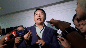 Anggota Komisi I Fraksi PDI Perjuangan, Mayjen TNI (Purn) TB Hasanuddin, di Kompleks Parlemen, Senayan, Jakarta, Selasa, 12/8/2025 | Novia Suhari/Forum Keadilan