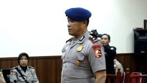 Danyon Resimen 4 Korbrimob Polri Kompol Cosmas Kaju Gae dalam Sidang Komisi Kode Etik Polri (KKEP), Rabu, 3/9/2025 | YouTube TV Radio Polri