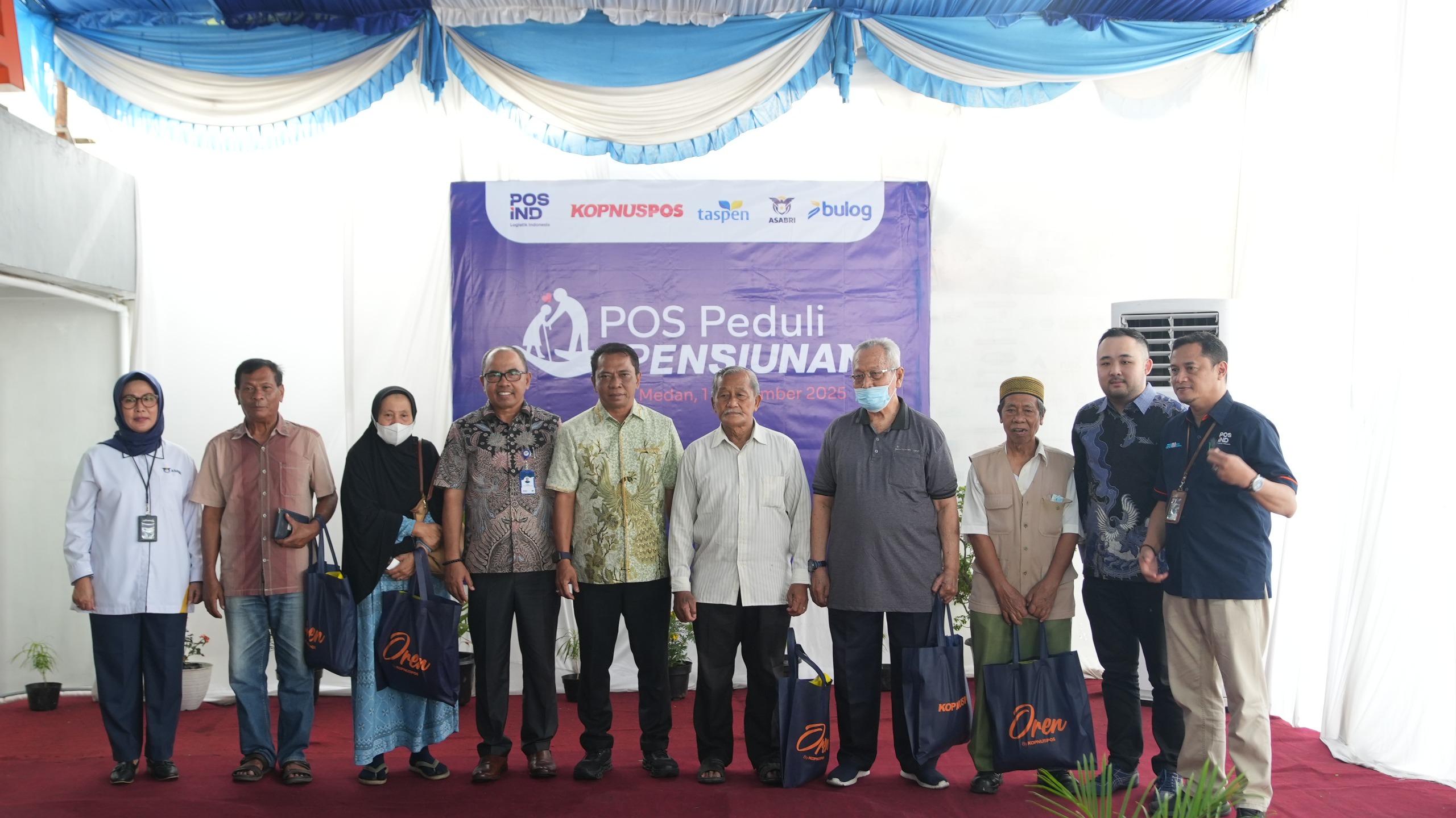 POS Peduli Pensiun Digelar di Medan