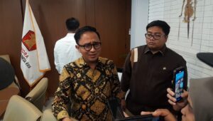 Sekretaris Jenderal Fraksi Gerindra DPR RI Bambang Hariyadi di Ruang Fraksi Gerindra, Senayan, Jakarta, Kamis, 11/9/2025 | Novia Suhari/Forum Keadilan