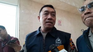 Sekretaris NCB Interpol Indonesia Brigjen Pol Untung Widyatmoko di Kompleks Parlemen, Senayan, Jakarta, Senin, 22/9/2025 | Novia Suhari/Forum Keadilan