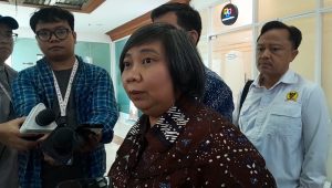 Ketua Komisi Nasional Hak Asasi Manusia (Komnas HAM) Anis Hidayah di Kompleks Parlemen, Senayan, Jakarta, Senin, 22/9/2025 | Novia Suhari/Forum Keadilan