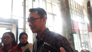 Juru Bicara KPK Budi Prasetyo di Gedung Merah Putih KPK, Jakarta, Selasa, 23/9/2025 | Muhammad Reza/Forum Keadilan