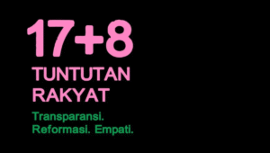 17+8 Tuntutan Rakyat untuk Pemerintahan Prabowo | Ist