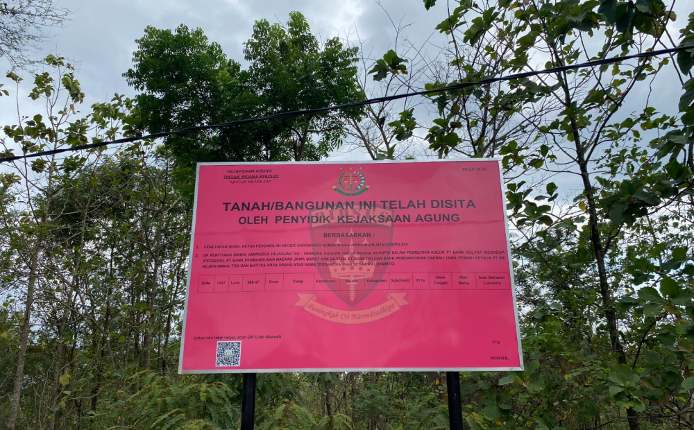 Kejagung Sita Tanah Bos Sritex Senilai Rp510 Miliar