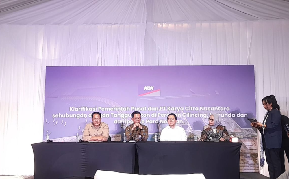 KKP Bantah Tanggul Beton Cilincing Bagian dari Proyek Strategis Nasional