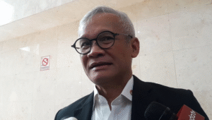 Politisi PDI Perjuangan Aria Bima, menyatakan keyakinannya bahwa kekosongan kursi Menteri Koordinator Politik dan Keamanan (Menko Polkam) akan segera diisi oleh sosok yang tepat, di Kompleks Parlemen, Senayan, Jakarta, Selasa, 9/9/2025 | Novia Suhari/Forum Keadilan