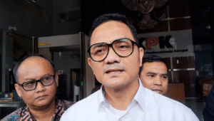 Kepala Badan Pelaksana Badan Pengelola Keuangan Haji (BPKH) Fadlul Imansyah, kembali menjalani pemeriksaan di Komisi Pemberantasan Korupsi (KPK) sebagai saksi dalam kasus dugaan korupsi kuota haji 2024 di Kementerian Agama, Selasa, 2/9/2025 | Novia Suhari/Forum Keadilan