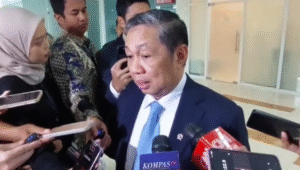 Wakil Menteri Luar Negeri (Wamenlu) Anis Matta di Gedung DPR RI, Jakarta, Selasa, 2/9/2025 | Muhammad Reza/Forum Keadilan