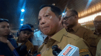 Menteri Dalam Negeri (Mendagri) Tito Karnavian di Kompleks Parlemen, Senayan, Jakarta, Senin, 15/9/2025 | Novia Suhari/Forum Keadilan