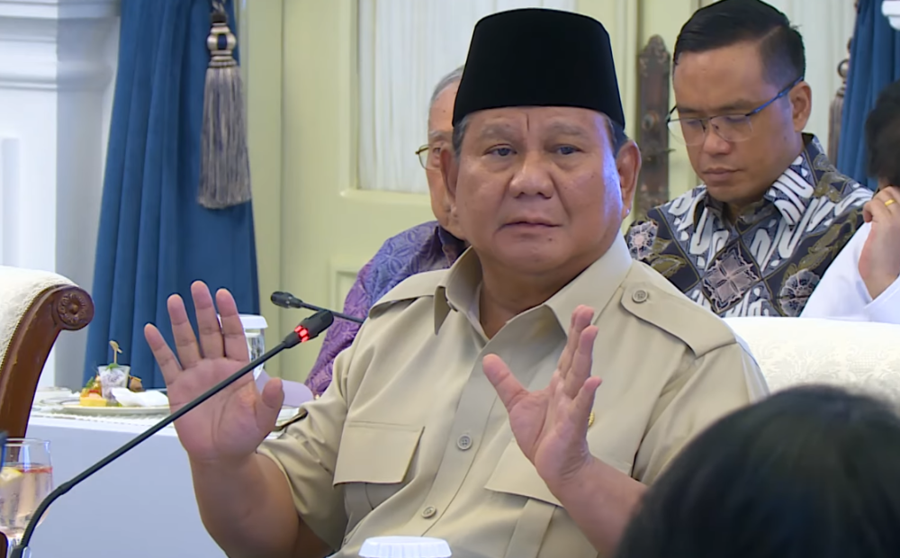 Prabowo akan Tindaklanjuti Permintaan Pembebasan Aktivis Demo yang Ditahan